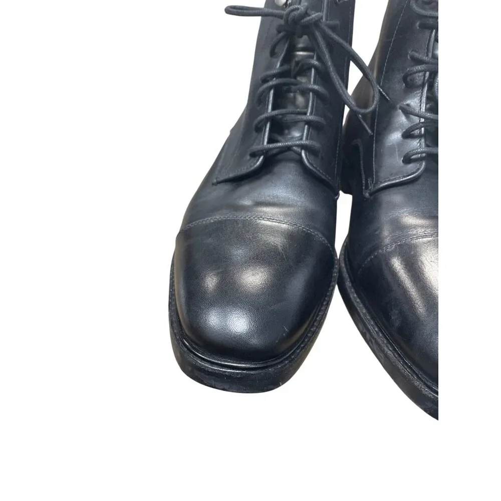 Cole Haan Mens Black Leather Ankle Chukka Waterproof Boots Sz 11.5M SKU 9545 - Picture 14 of 16